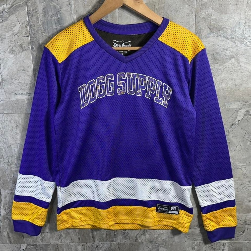 Dogg Supply by Snoop Dogg Mens Size S‎ Hockey Jersey #93 Rap Hip Hop skater
